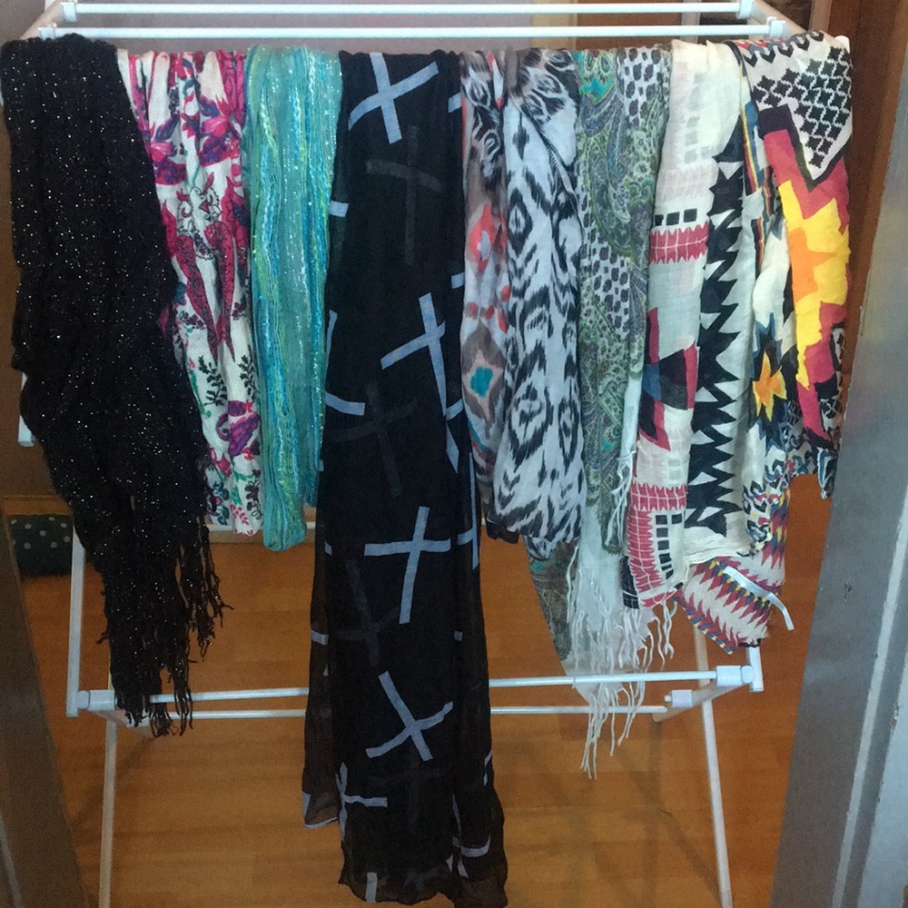 Bundle of scarves